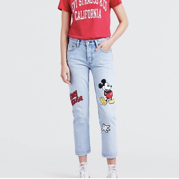 disney x levi | 501 crop cat and mouse - Picture 4 of 4